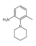 3-methyl-2-piperidin-1-yl-phenylamine结构式