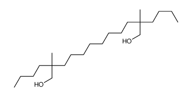 2,11-dibutyl-2,11-dimethyl-dodecane-1,12-diol结构式