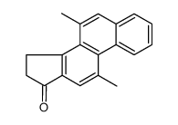 17H-Cyclopenta(a)phenanthren-17-one, 15,16-dihydro-7,11-dimethyl-结构式