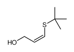 3-tert-butylsulfanylprop-2-en-1-ol Structure