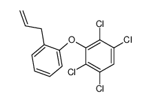 3-(2-allylphenoxy)-1,2,4,5-tetrachlorobenzene Structure