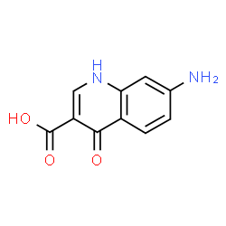 3-Quinolinecarboxylicacid,7-amino-1,4-dihydro-4-oxo-(9CI) structure