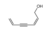 Hepta-2Z,6-dien-4-yn-1-ol结构式