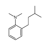 N,N-dimethyl-2-(3-methylbutyl)aniline结构式