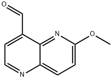 6-Methoxy[1,5]naphthyridine-4-carbaldehyde Structure