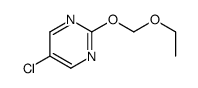 5-chloro-2-(ethoxymethoxy)pyrimidine结构式