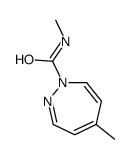 N,5-dimethyldiazepine-1-carboxamide Structure