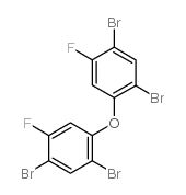 2,2',4,4'-tetrabromo-5,5'-difluorodiphenyl ether结构式