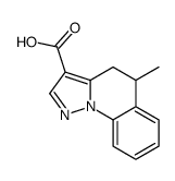5-methyl-4,5-dihydropyrazolo[1,5-a]quinoline-3-carboxylic acid结构式