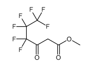 methyl 4,4,5,5,6,6,6-heptafluoro-3-oxohexanoate结构式