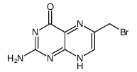 2-Amino-6-(bromomethyl)-4(3H)-pteridinone Structure