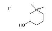 1,1-dimethylpiperidin-1-ium-3-ol,iodide Structure