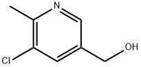 (5-chloro-6-methyl-3-pyridinyl)methanol Structure