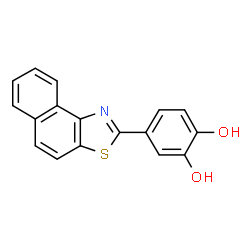 2-(3,4-dihydroxyphenyl)naphtho(1,2-d)thiazole picture