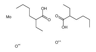 bis(2-ethylhexanoato-O)dioxomolybdenum Structure