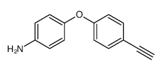 4-(4-ethynylphenoxy)aniline Structure