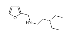 [2-(diethylamino)ethyl](furan-2-ylmethyl)amine结构式