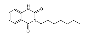 3-heptylquinazoline-2,4(1H,3H)-dione Structure