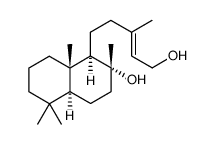 (+/-)-(13E)-13-labdene-8α,15-diol Structure