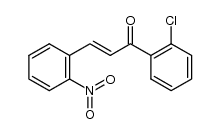 1-(2-chlorophenyl)-3-(2-nitrophenyl)-2-propen-1-one Structure