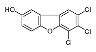 6,7,8-trichlorodibenzofuran-2-ol Structure