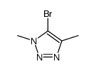 5-溴-1,4-二甲基-1H-1,2,3-三氮唑结构式