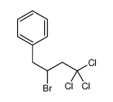 (2-bromo-4,4,4-trichlorobutyl)benzene Structure