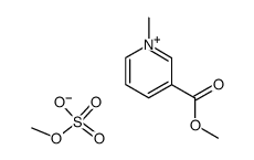 3-methoxycarbonyl-1-methyl-pyridinium, methyl sulfate Structure