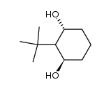 cis,trans-2-t.butyl-1,3-cyclohexanediol结构式