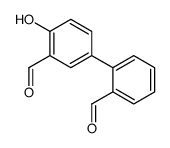 5-(2-formylphenyl)-2-hydroxybenzaldehyde Structure