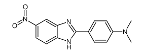 5-nitro-2-(4-N,N-dimethylaminophenyl)benzimidazole Structure