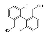 2,2'-difluoro-6,6'-bis(hydroxymethyl)biphenyl结构式