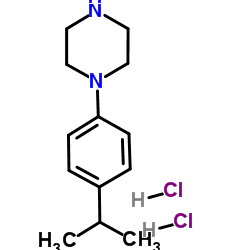 1-(4-ISOPROPYLPHENYL)PIPERAZINE结构式