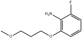 2-Fluoro-6-(3-methoxypropoxy)aniline structure