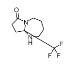 9a-(Trifluoromethyl)hexahydro-1H-pyrrolo[1,2-a][1,3]diazepin-7(8H)-one structure