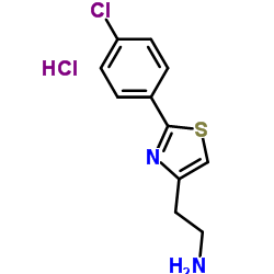 2-(2-(4-Chlorophenyl)thiazol-4-yl)ethan-1-amine hydrochloride picture