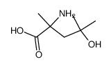 Norvaline,4-hydroxy-2,4-dimethyl-(6CI) Structure