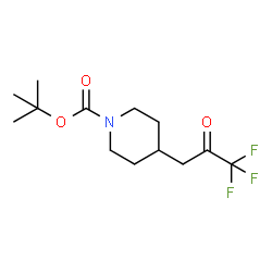 tert-butyl 4-(3,3,3-trifluoro-2-oxopropyl)piperidine-1-carboxylate picture