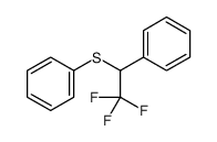 (2,2,2-trifluoro-1-phenylethyl)sulfanylbenzene结构式