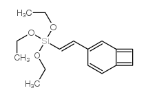 4-[2-(Triethoxysilyl)vinyl]benzocyclobutene Structure