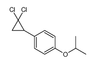 2-(4-(2,2-dichlorocyclopropyl)phenoxy)propane结构式