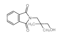 2-(3-hydroxy-2,2-dimethylpropyl)-1H-isoindole-1,3(2H)-dione Structure