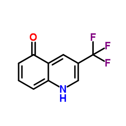 3-(trifluoromethyl)quinolin-5-ol Structure