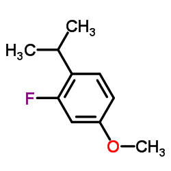 2-Fluoro-1-isopropyl-4-methoxybenzene structure