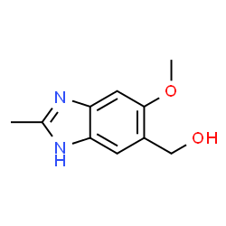 1H-Benzimidazole-5-methanol,6-methoxy-2-methyl-(9CI) picture