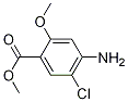 Methyl 4-AMino-5-chloro-2-Methoxybenzoate Structure