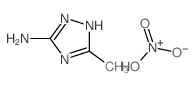dihydroxy-oxo-azanium; 5-methyl-1H-1,2,4-triazol-3-amine Structure