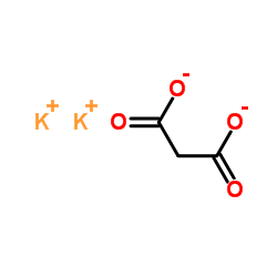 Potassium malonate Structure