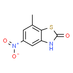 2(3H)-Benzothiazolone,7-methyl-5-nitro-(9CI) Structure