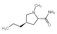 2-Pyrrolidinecarboxamide,1-methyl-4-propyl-,trans-(8CI,9CI) Structure